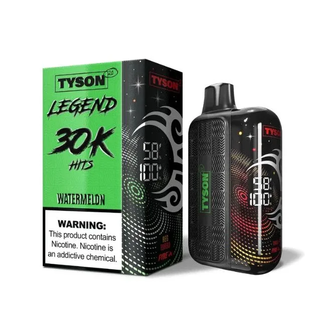 Tyson 2.0 Legend 30K Hits Nicotine Vape - Image 2