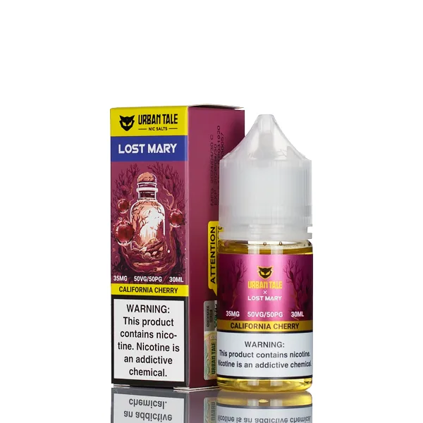Urban Tale x Lost Mary Nic Salt – California Cherry – 30ml