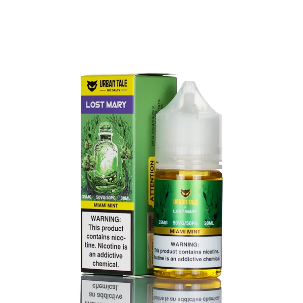 Urban Tale x Lost Mary Nic Salt – Miami Mint – 30ml