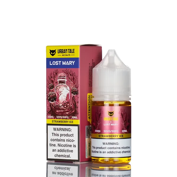 Urban Tale x Lost Mary Nic Salt – Strawberry Ice – 30ml