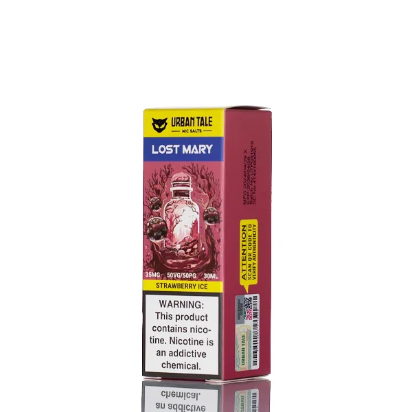 Urban Tale x Lost Mary Nic Salt – Strawberry Ice – 30ml - Image 2