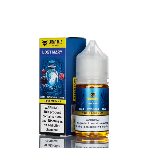 Urban Tale x Lost Mary Nic Salt – Triple Berry Ice – 30ml