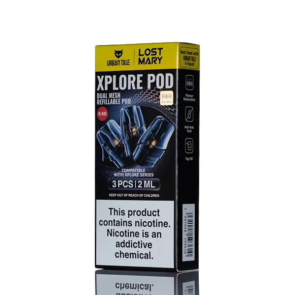 Urban Tale x Lost Mary Xplore Replacement Pods – Pack of 3