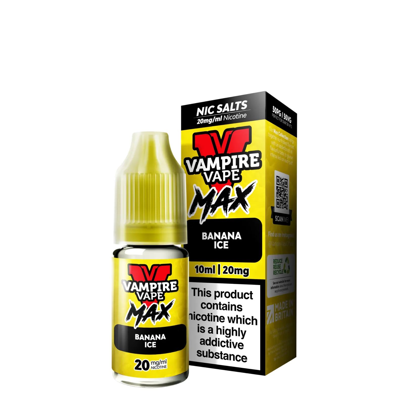 Vampire Vape Max Nic Salt 20mg (2%) - Image 2