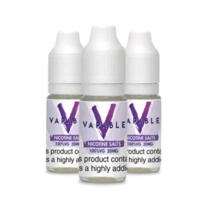 Vapable Nicotine Salt Shots (100% VG)