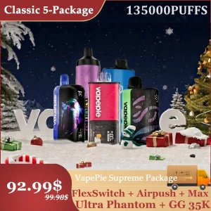 Vapepie Ultimate 5-Pack Bundle 5 Best-Selling Vapes U.S. California wa