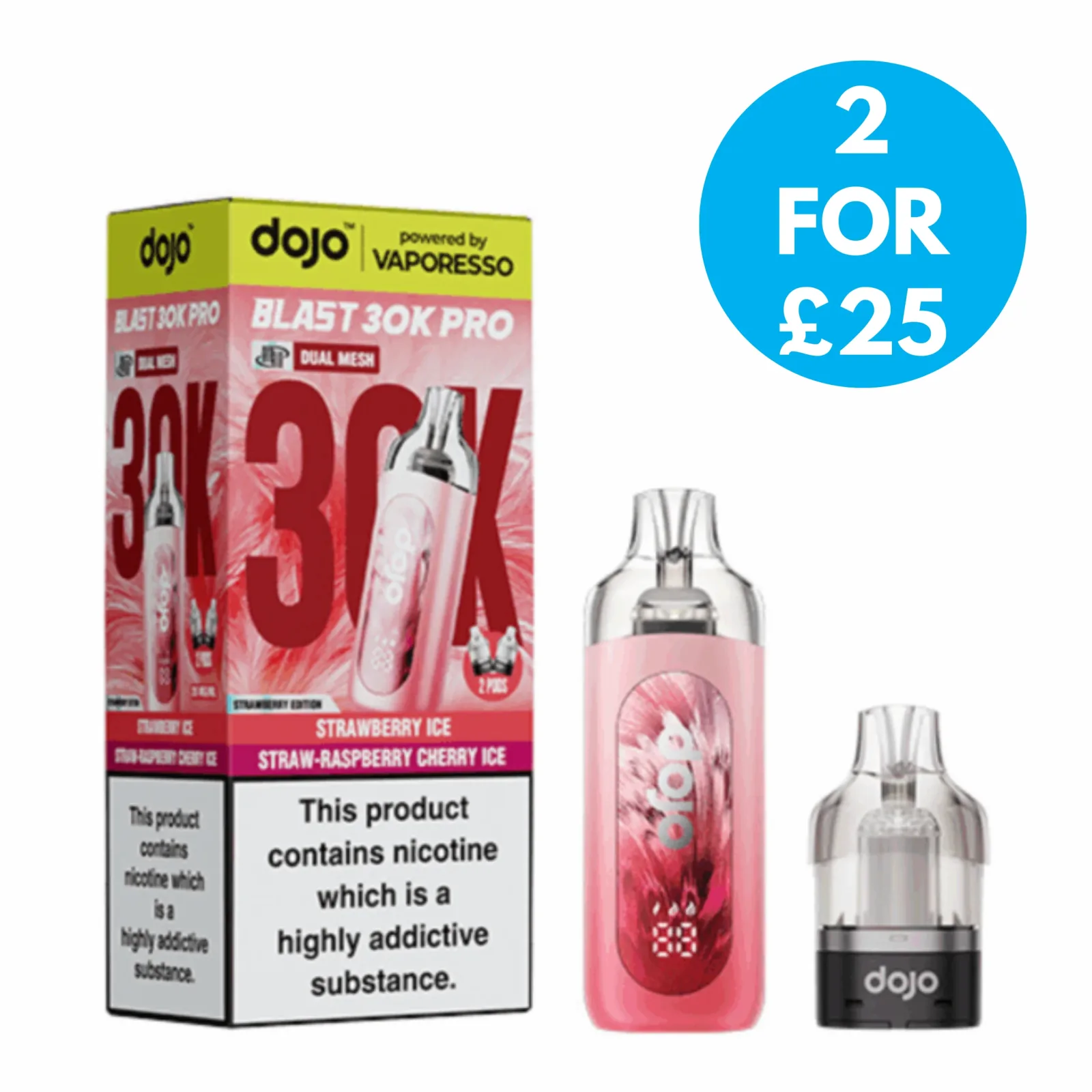 Vaporesso Dojo Blast 30k Pro Prefilled Pod Kit