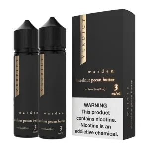 Verdict Warden Hazelnut Pecan Butter 120ml Vape Juice - 3mg