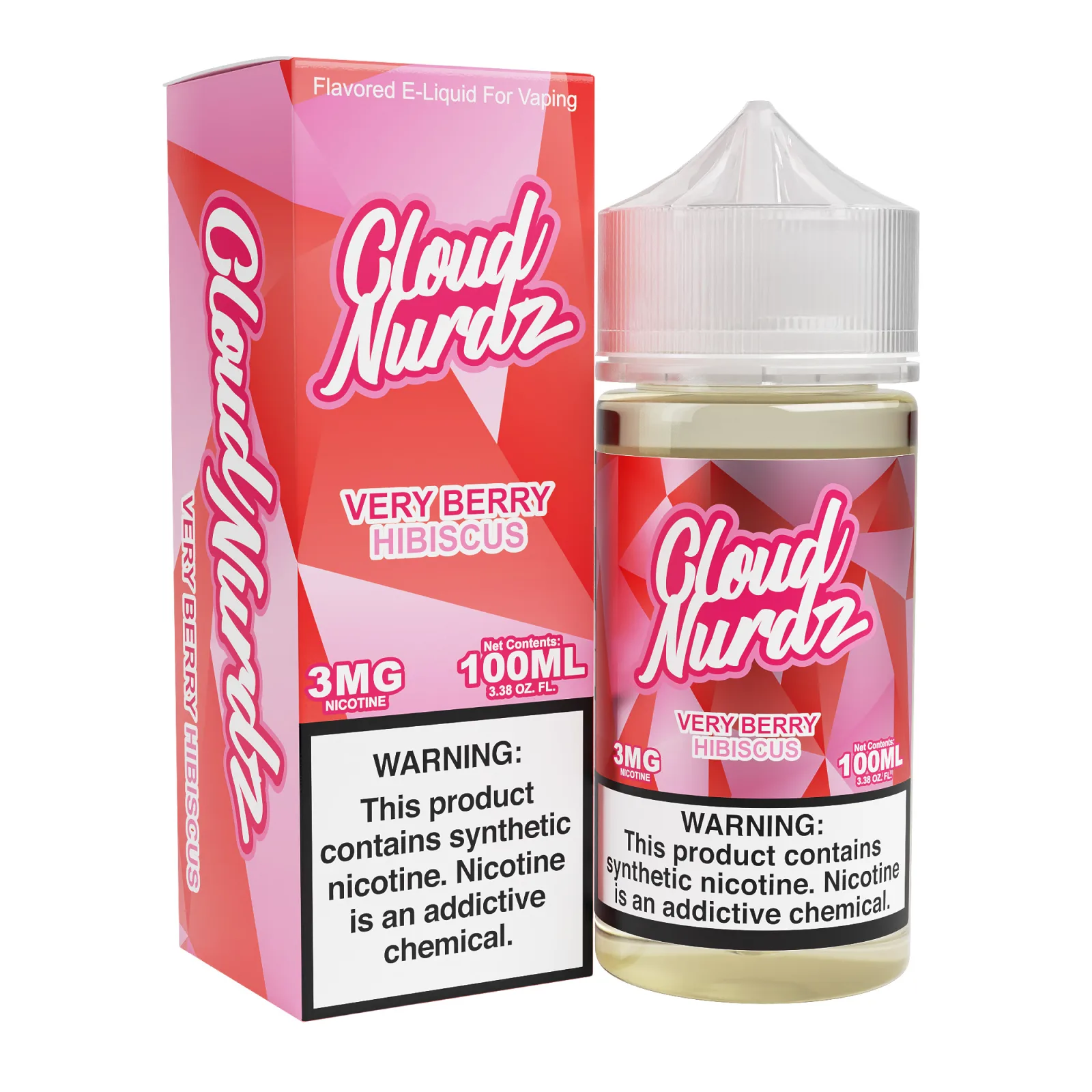 Very Berry Hibiscus – Cloud Nurdz Freebase – 100mL