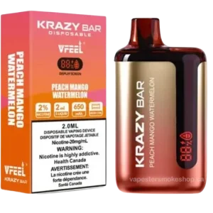 VFEEL Krazy Bar Peach Mango Watermelon 8000 Puffs