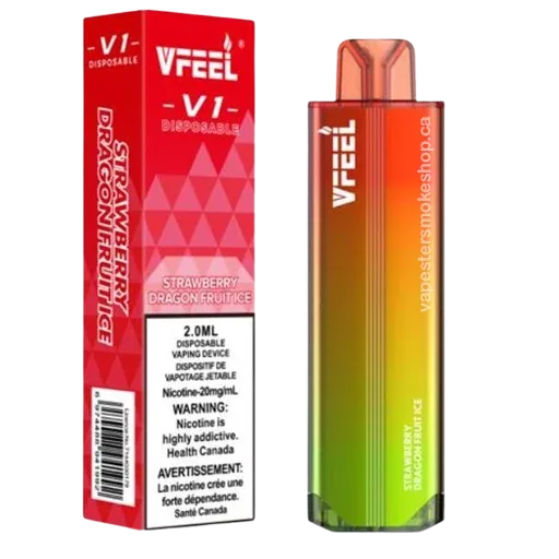 VFEEL V1 Strawberry Dragonfruit Ice 6000 Puffs