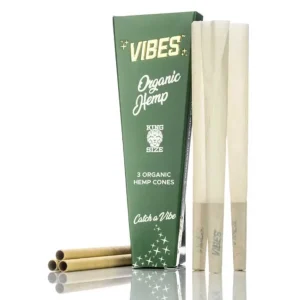Vibes King Size Cones - 3pk