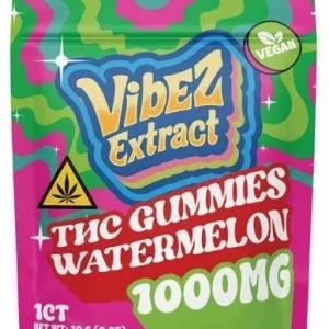Vibez Extract 1000mg Watermelon Gummy