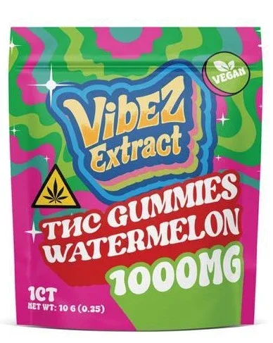 Vibez Extract 1000mg Watermelon Gummy