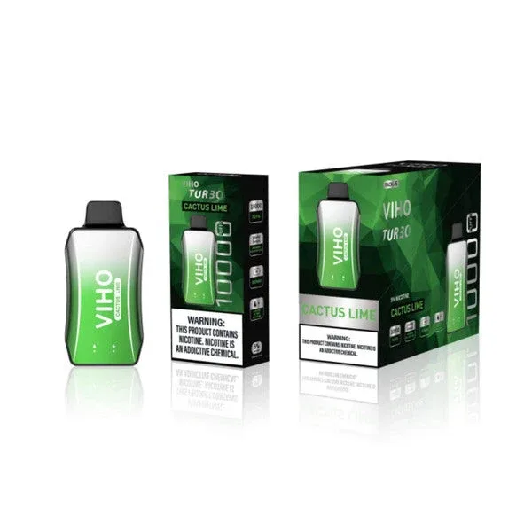 VIHO Turbo Chrome 10,000 Puff Nicotine Disposable 5 Pack