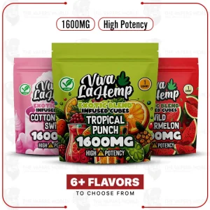Viva La Hemp 1600MG Exotic Blend THCP Gummies