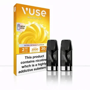 Vuse Banana Ice Extra Intense Vape Pods