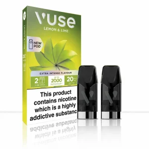 Vuse Lemon Lime Extra Intense Vape Pods