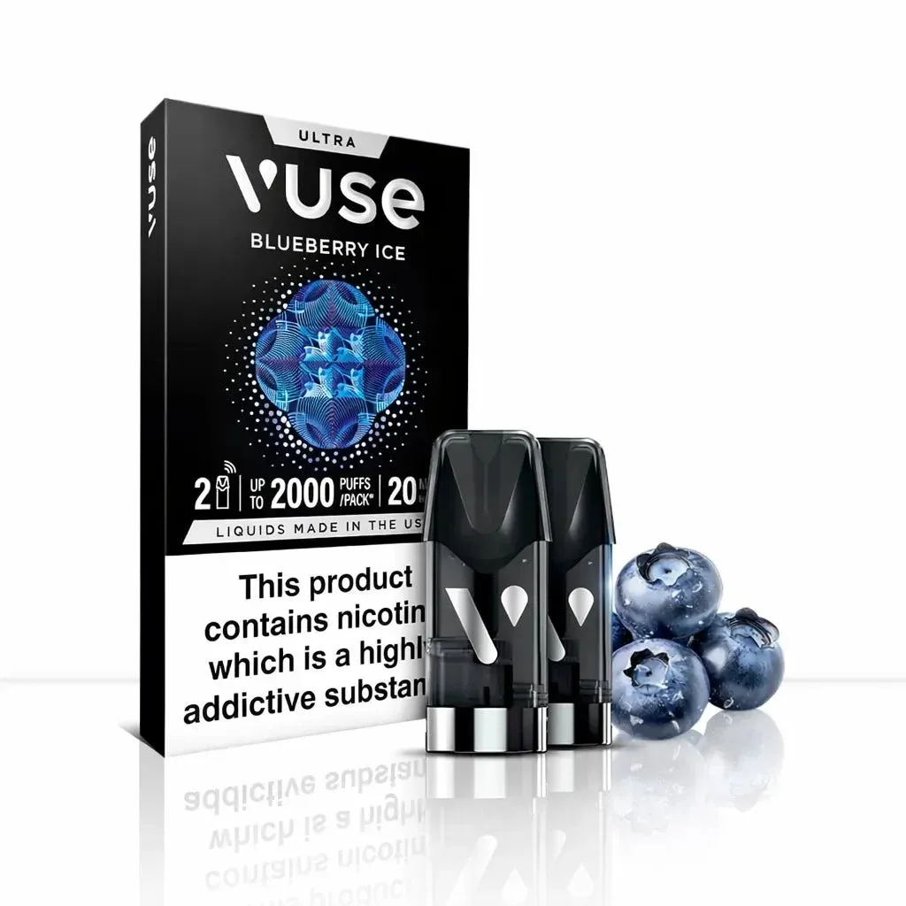 Vuse Ultra Blueberry Ice Vape Pods