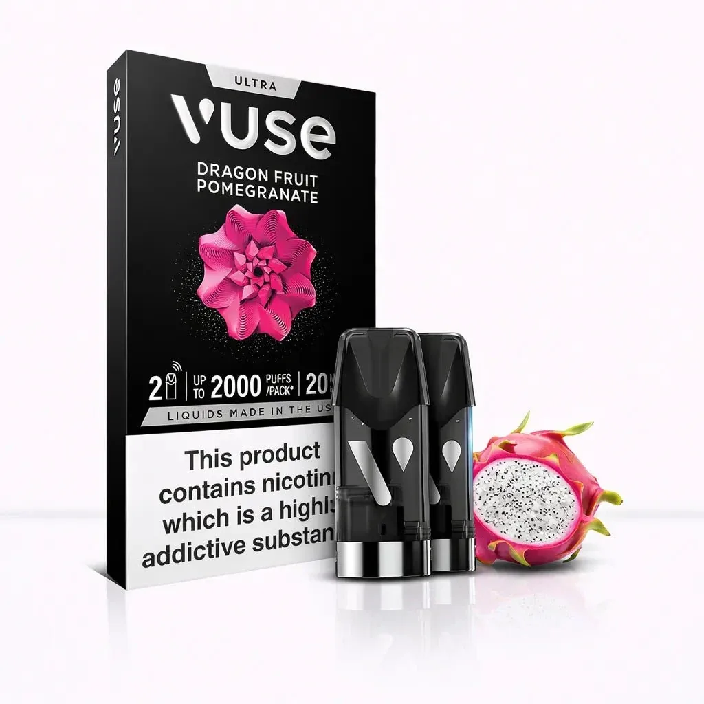 Vuse Ultra Dragon Fruit Pomegranate Vape Pods