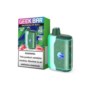 Watermelon Bull Geek Bar Pulse X 2 50K Vape