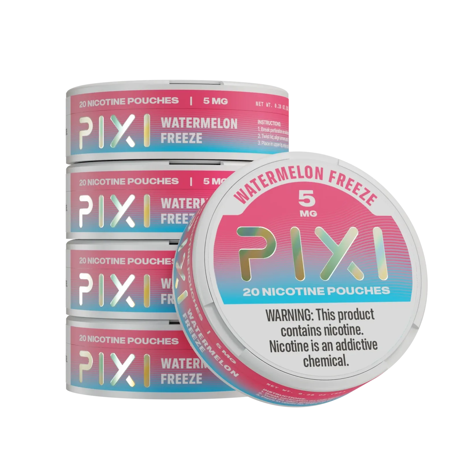 Watermelon Freeze Pixi Nicotine Pouches