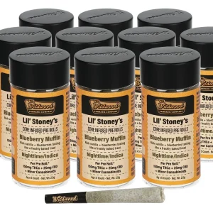Wildwood THCA Live Resin Core Infused Pre-Rolls | 0.5g | 5pc | 10pk Bundle