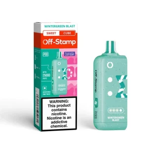 Wintergreen Blast (Classic) Off Stamp X-Cube Crystal Pod