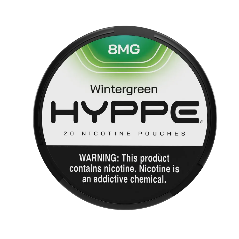 Wintergreen Hyppe Nicotine Pouches