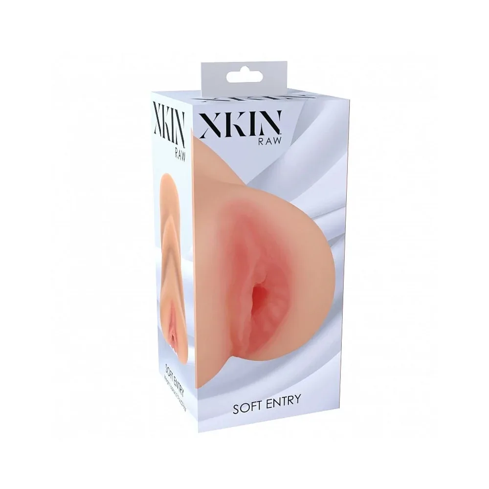 Xkin Raw Soft Entry Stroker Beige