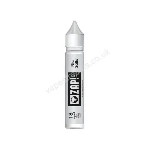 ZAP! Salt Nic Booster Shot 10ml Bottle – 18mg Nicotine Shot