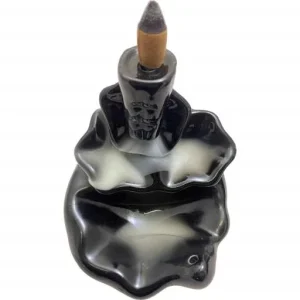 ZenN - Waterfall Backflow Incense Cone Burner 4.3x4.7”