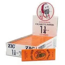 Zig Zag Orange 1 1/4 Rolling Papers - 24pk Box