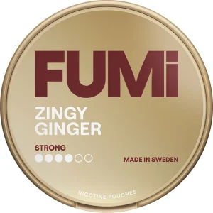 Zingy ginger FUMi nicotine pouches 20 pack